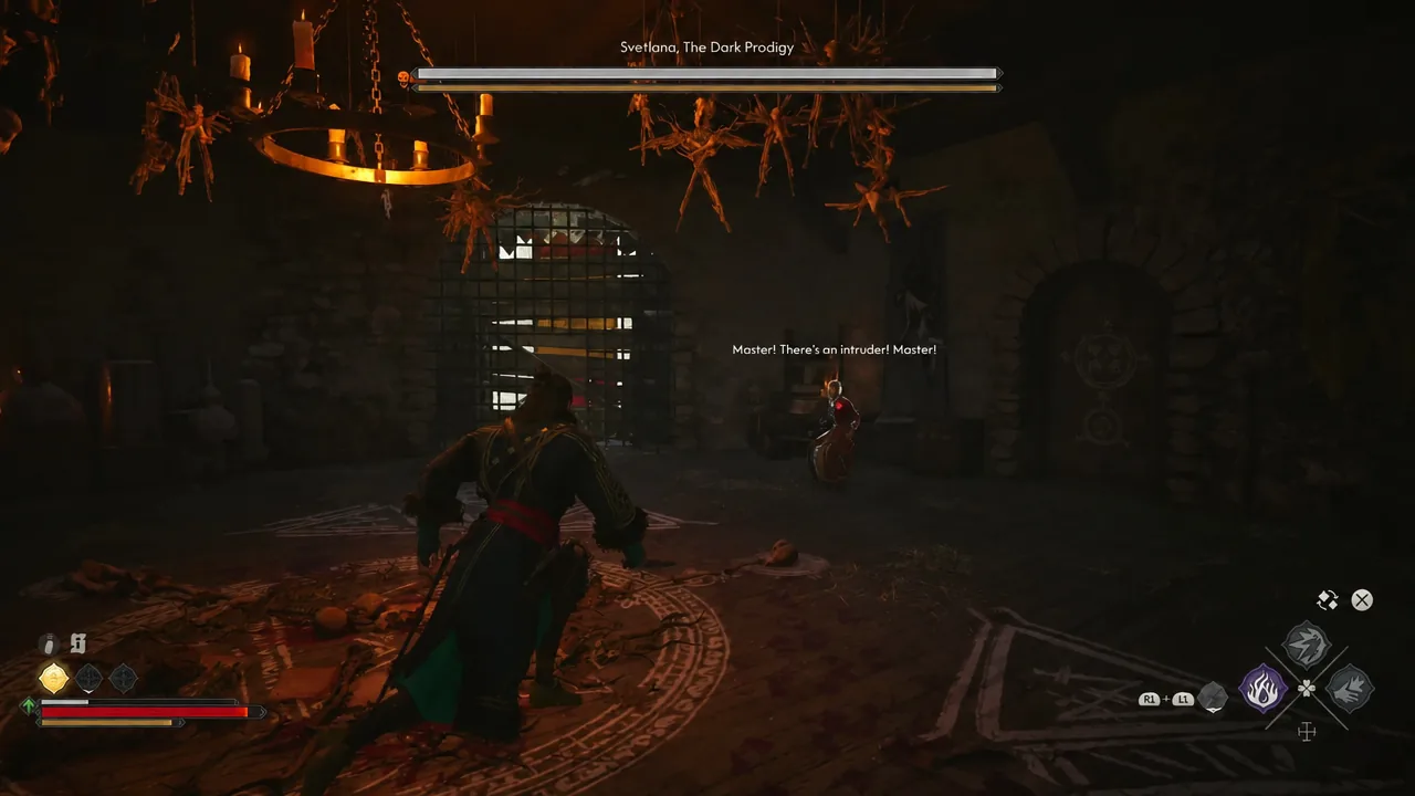 The Svetlana, The Dark Prodigy boss encounter beginning on the tower's top floor