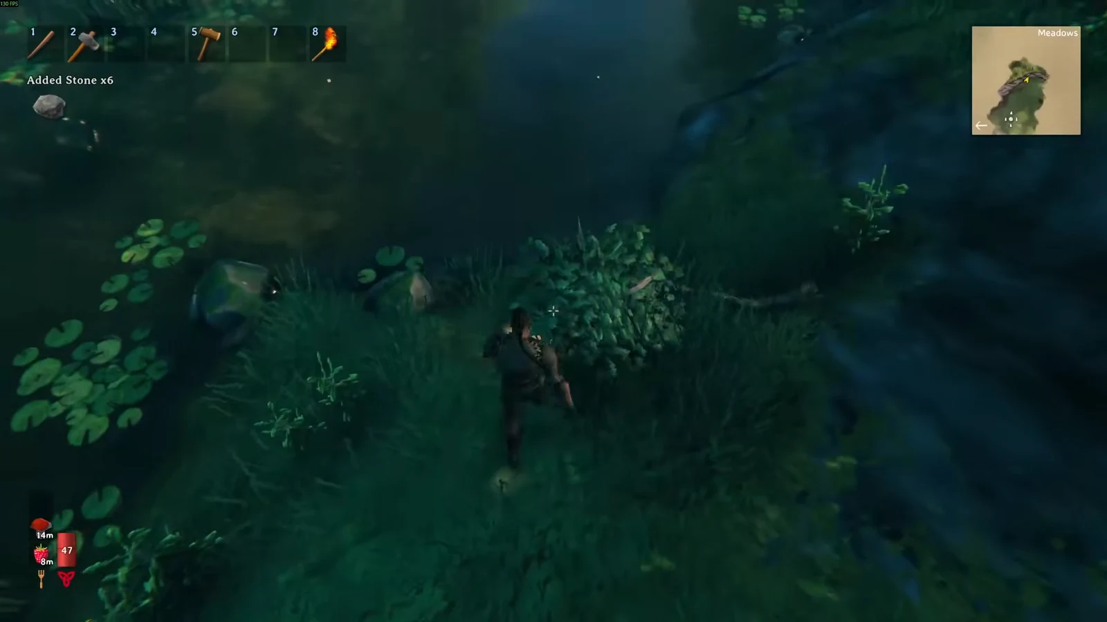 Ordinary resource gathering on a flagged save still earns skill levels and loot, but no achievement progress.