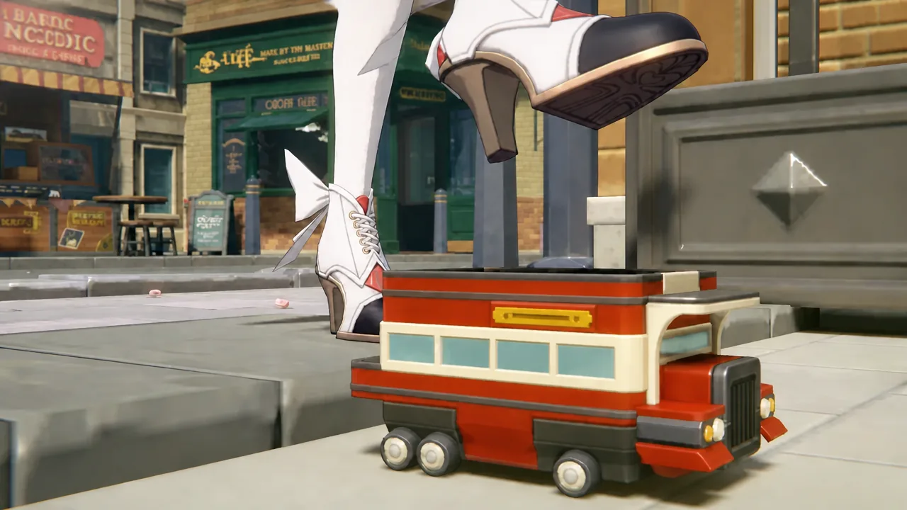 Cutscene from the opening of the Zenless Zone Zero 3.2 main story chapter at Amber Hall