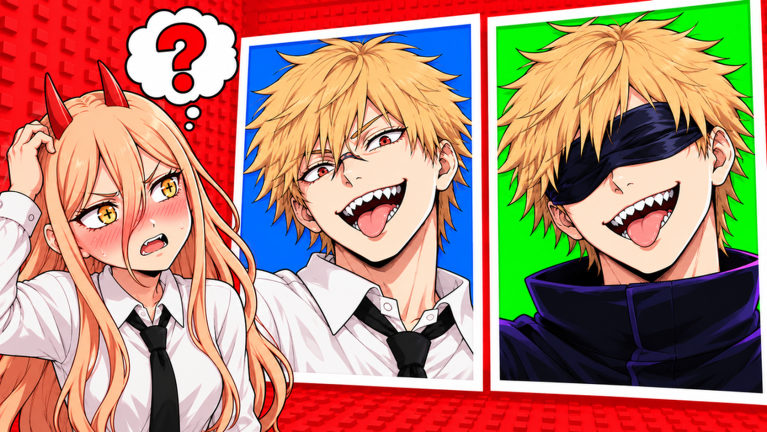 Artwork for the MEGA UPDATE 6 event in Spot the Fake For Anime
