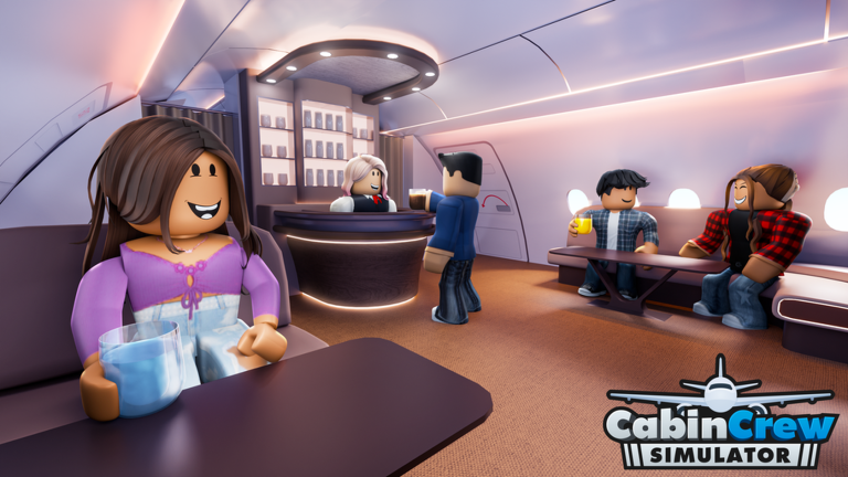 Artwork for the Major Update event in Cabin Crew Simulator