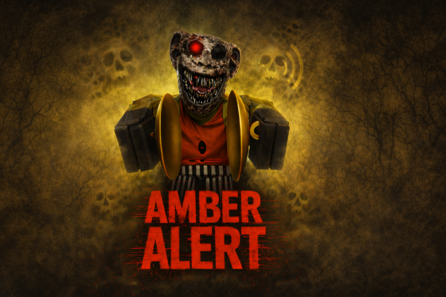 Artwork for the New Content And Bug Fixes event in Amber Alert 3.0
