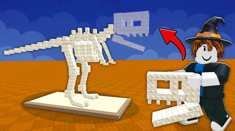 Artwork for the HALLOWEEN UPDATE event in Find Animal Bones