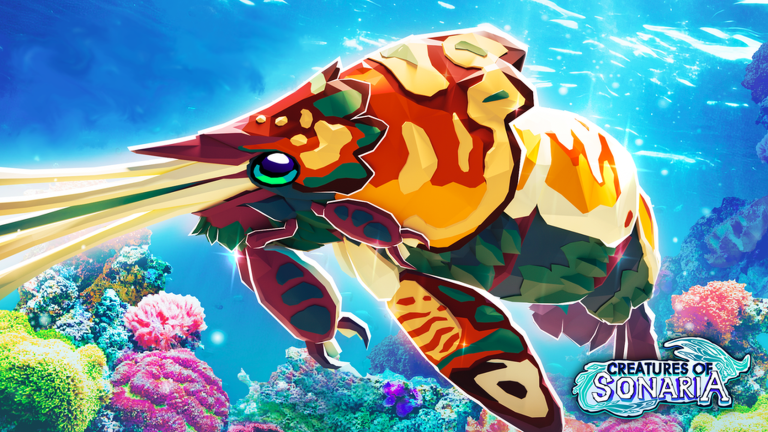 Artwork for the Land Sea Sky event in Creatures of Sonaria Survive Kaiju Animals