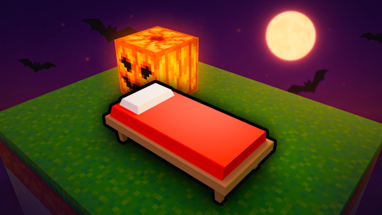 Artwork for the Halloween Event PT event in BedWars