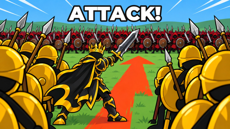 Artwork for the RELEASE event in Roll A Stickman