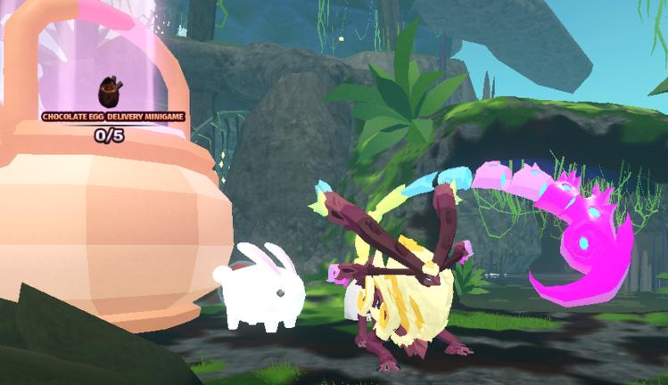 Artwork for the Easter Event event in Creatures of Sonaria Survive Kaiju Animals