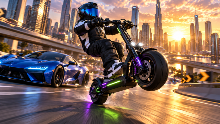 Artwork for the BIG UPDATE event in Scooter Empire