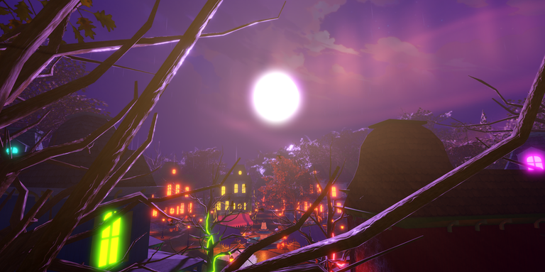 Artwork for the Halloween event in Dubai RP