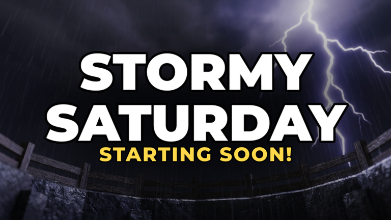 Artwork for the Stormy Saturday event in My Anime Mine