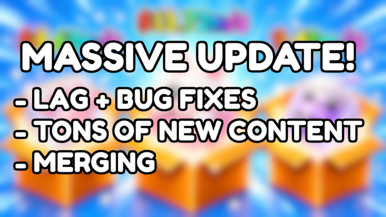 Artwork for the MASSIVE UPDATE! event in Build a Keyboard
