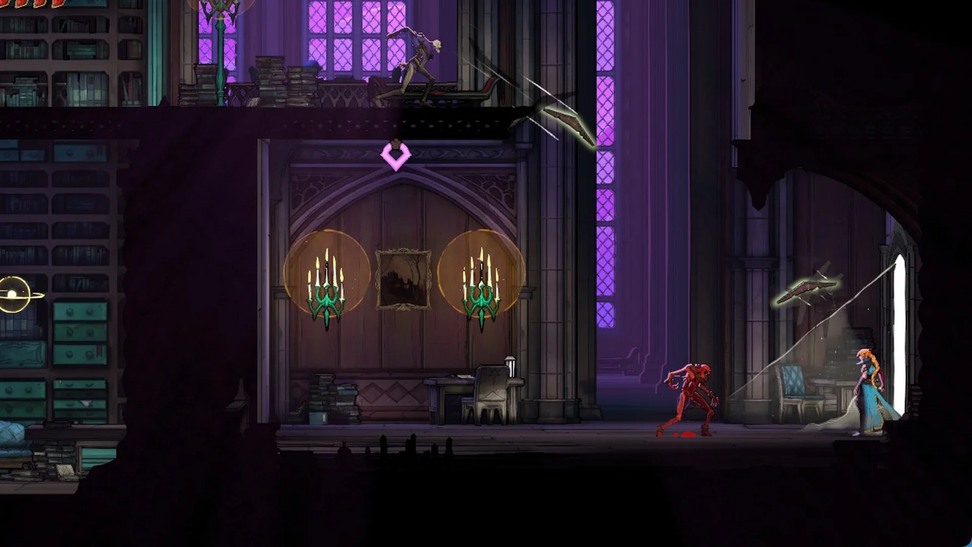 The Library in Castlevania: Belmont's Curse