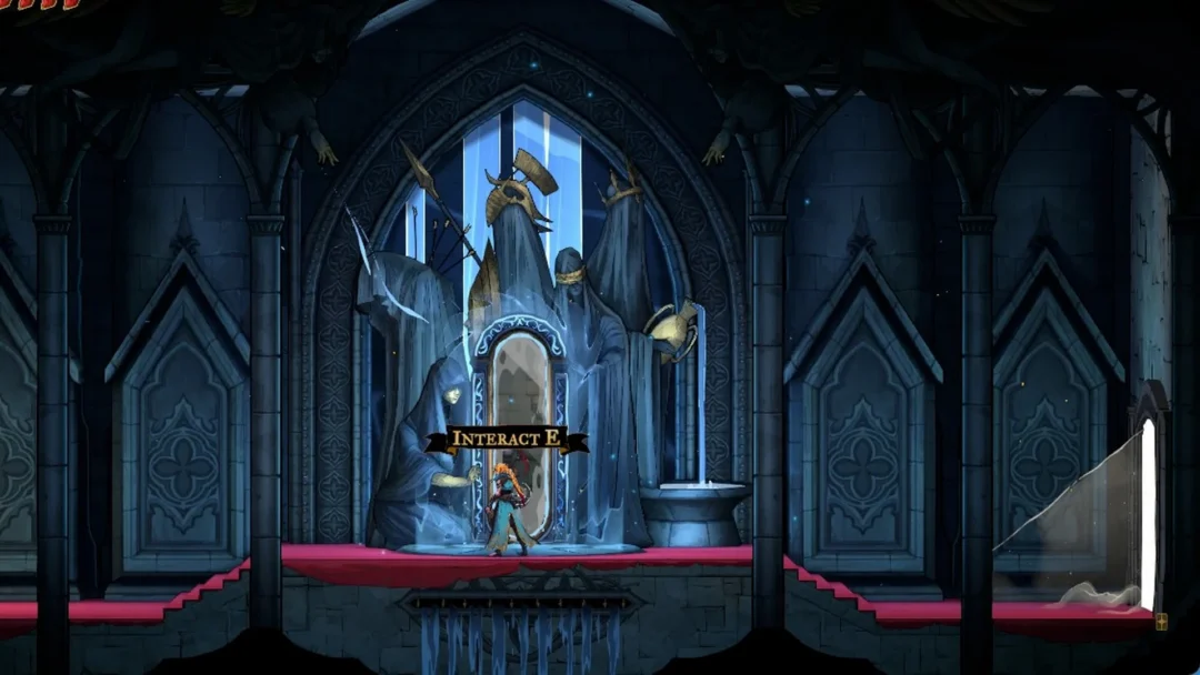 Rose at the Ballrooms Mirror of Life in Castlevania: Belmont's Curse