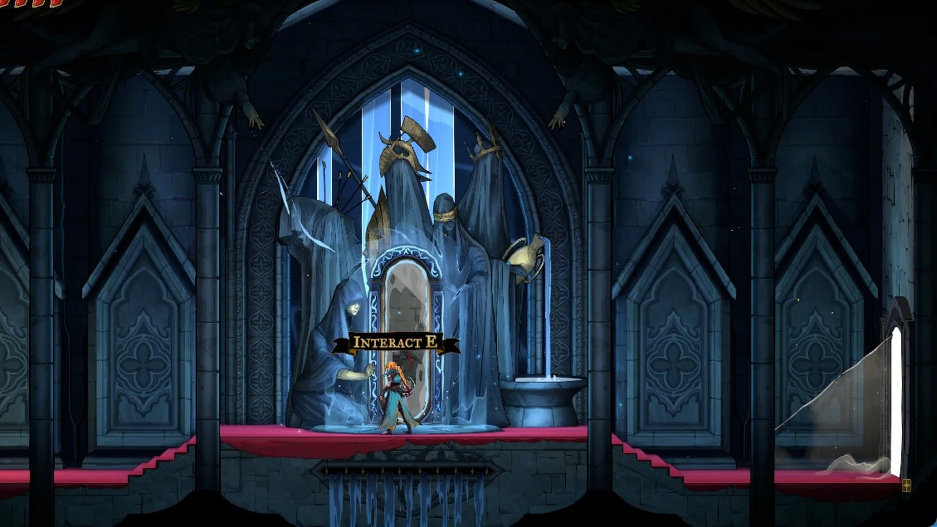 Rose at the Ballrooms Mirror of Life in Castlevania: Belmont's Curse