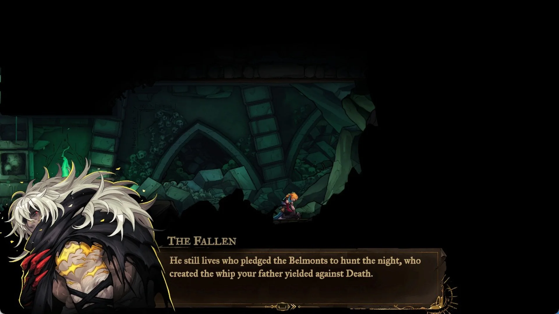 The Fallen telling Rose she is not the last Belmont