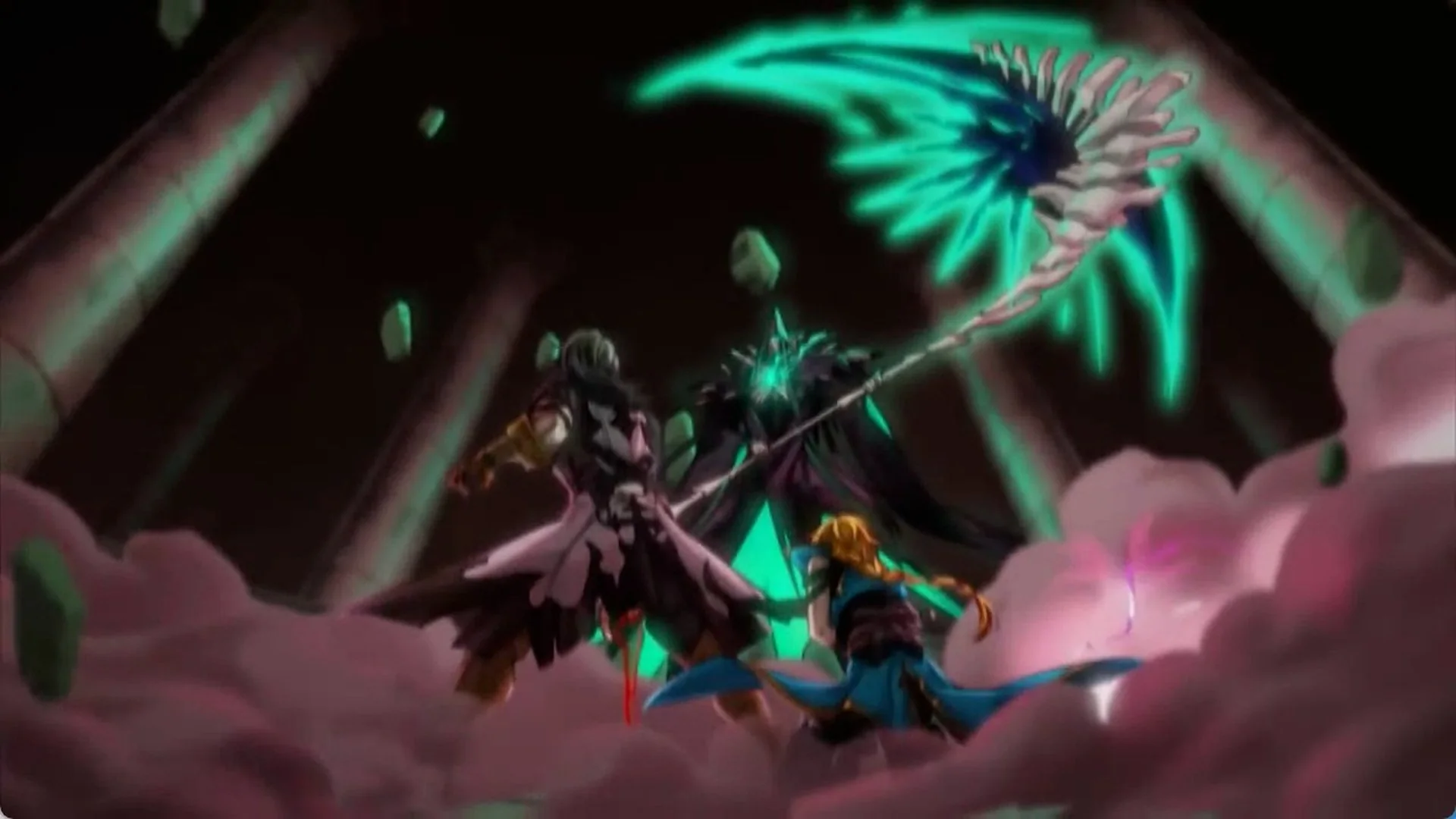 Rose's father turning to face Death