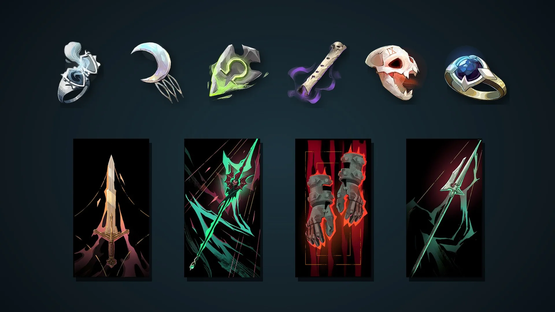Castlevania: Belmont's Curse Clock Tower relics and weapons, with the Gloomstone