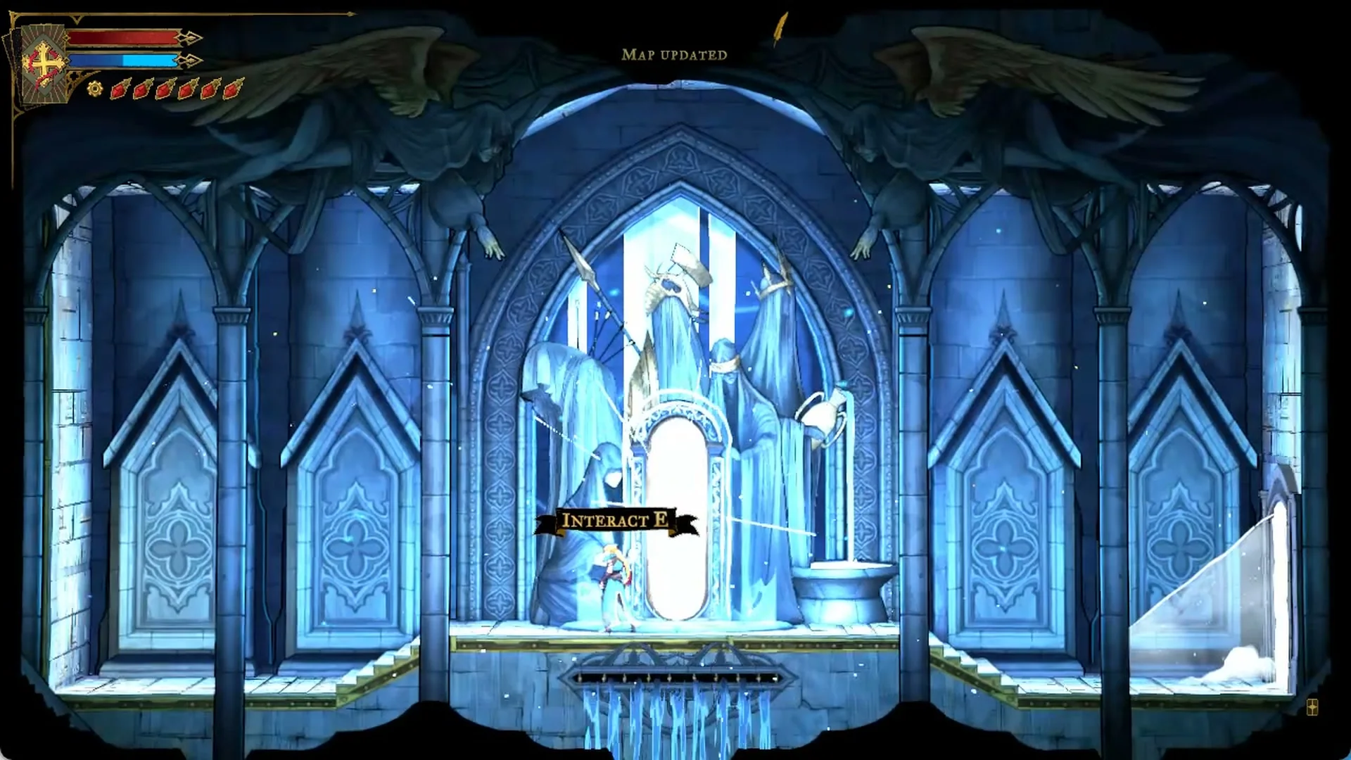 The Mechanic's Ascent Mirror of Life in the Clock Tower in Castlevania: Belmont's Curse