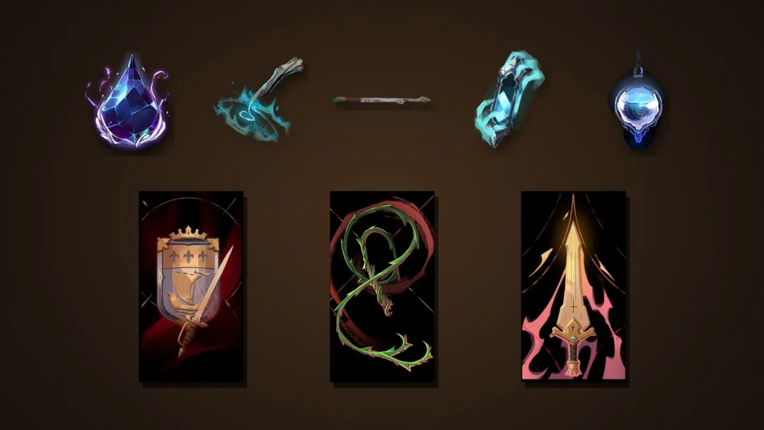 Castlevania: Belmont's Curse Library relics, weapons and Brauner's Paintbrush