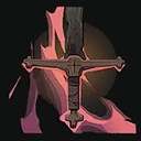 Burnt Sword of Fierbois weapon