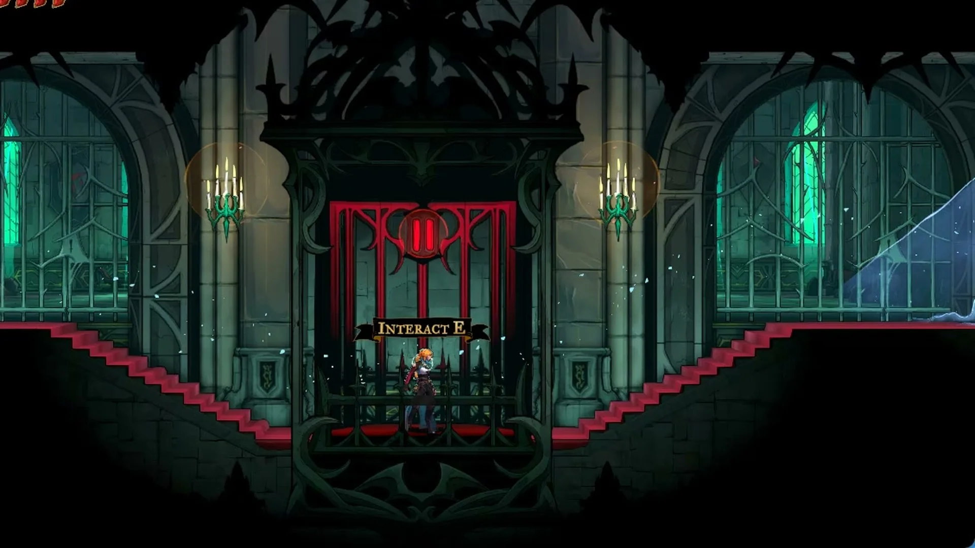 The cage elevator room next to the Elevator Tower Mirror of Life in Castlevania: Belmont's Curse