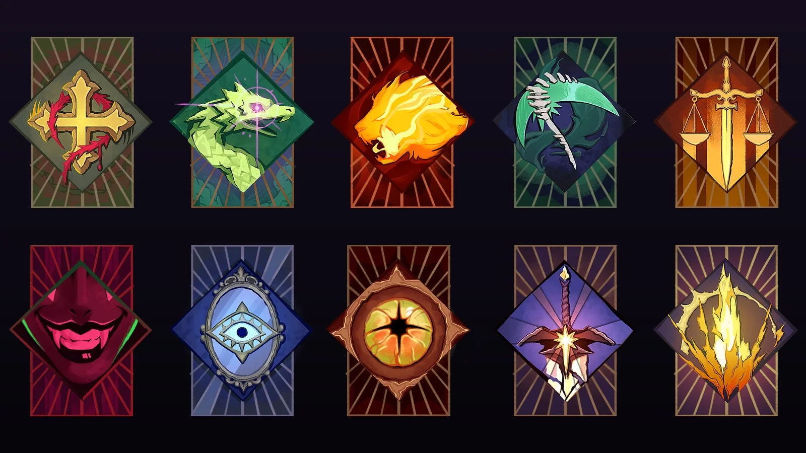 Castlevania: Belmont's Curse Arcana spell icons