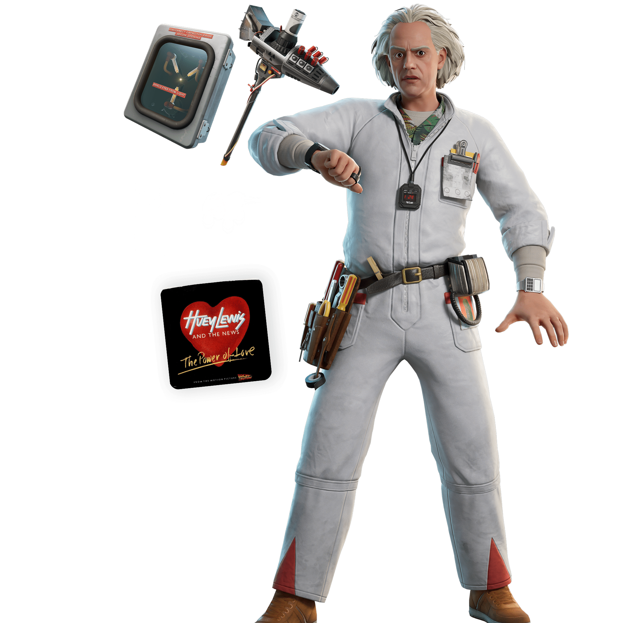 Doc Brown Bundle — Fortnite item shop