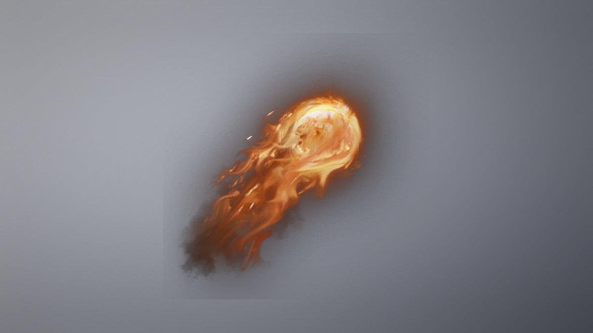 Fireball II store art from Enshrouded