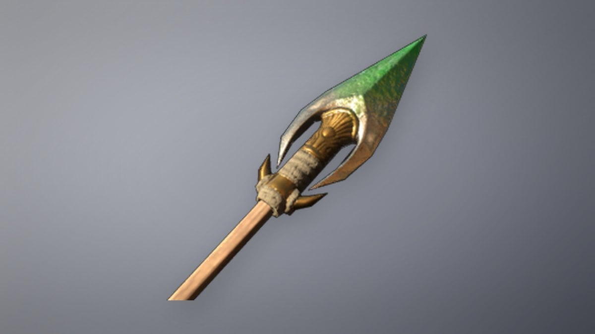 Poisoned Golden Steel Arrow in Enshrouded