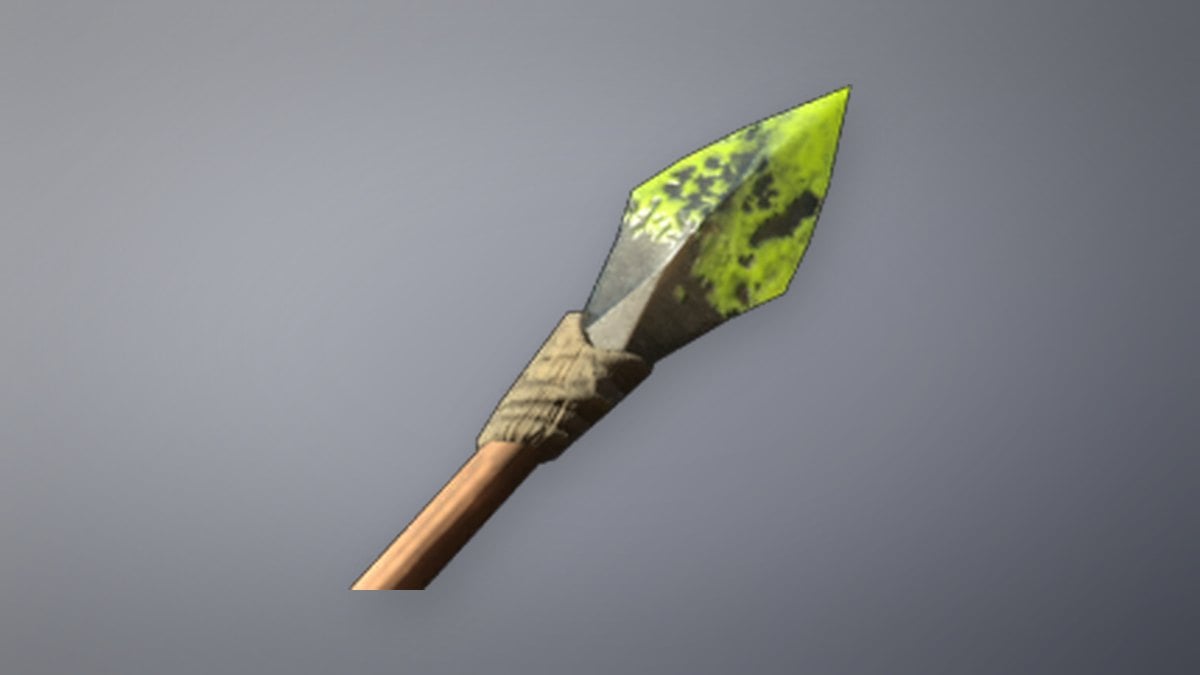 Poisoned Iron Arrow in Enshrouded