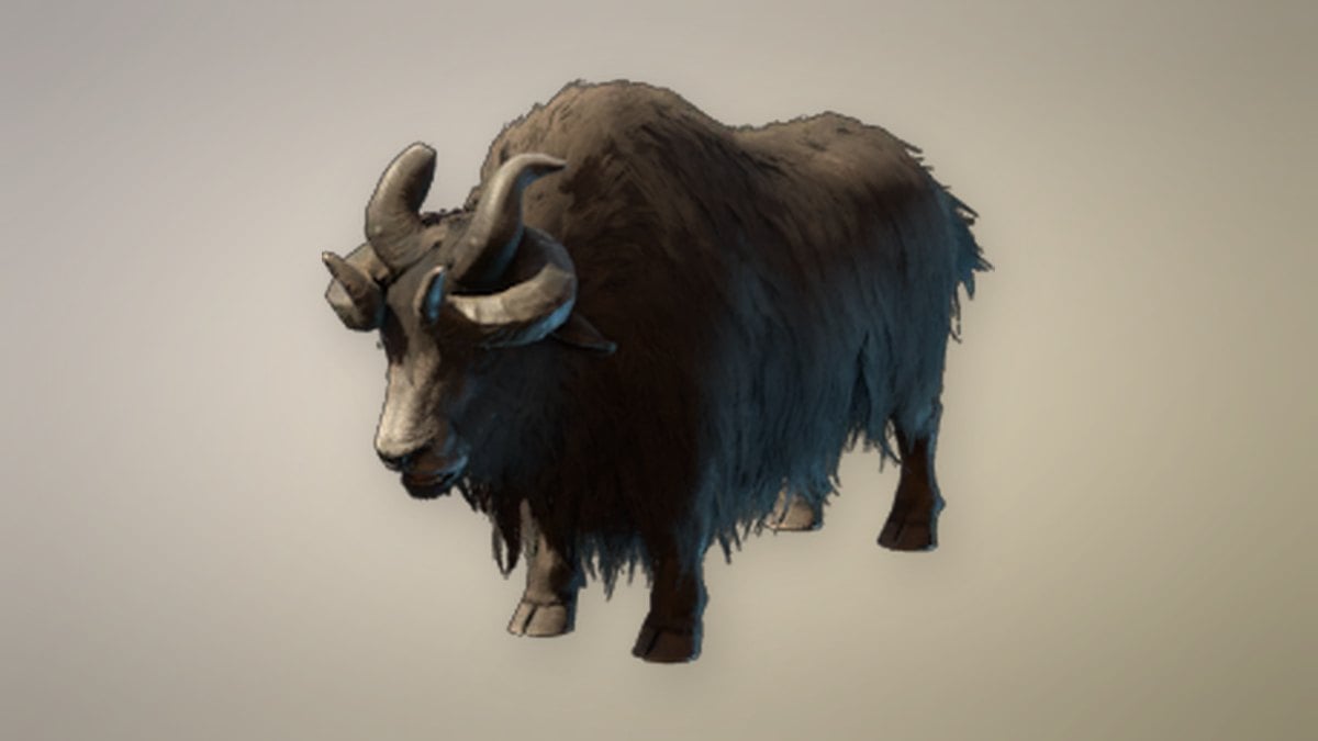 Yak store art from Enshrouded