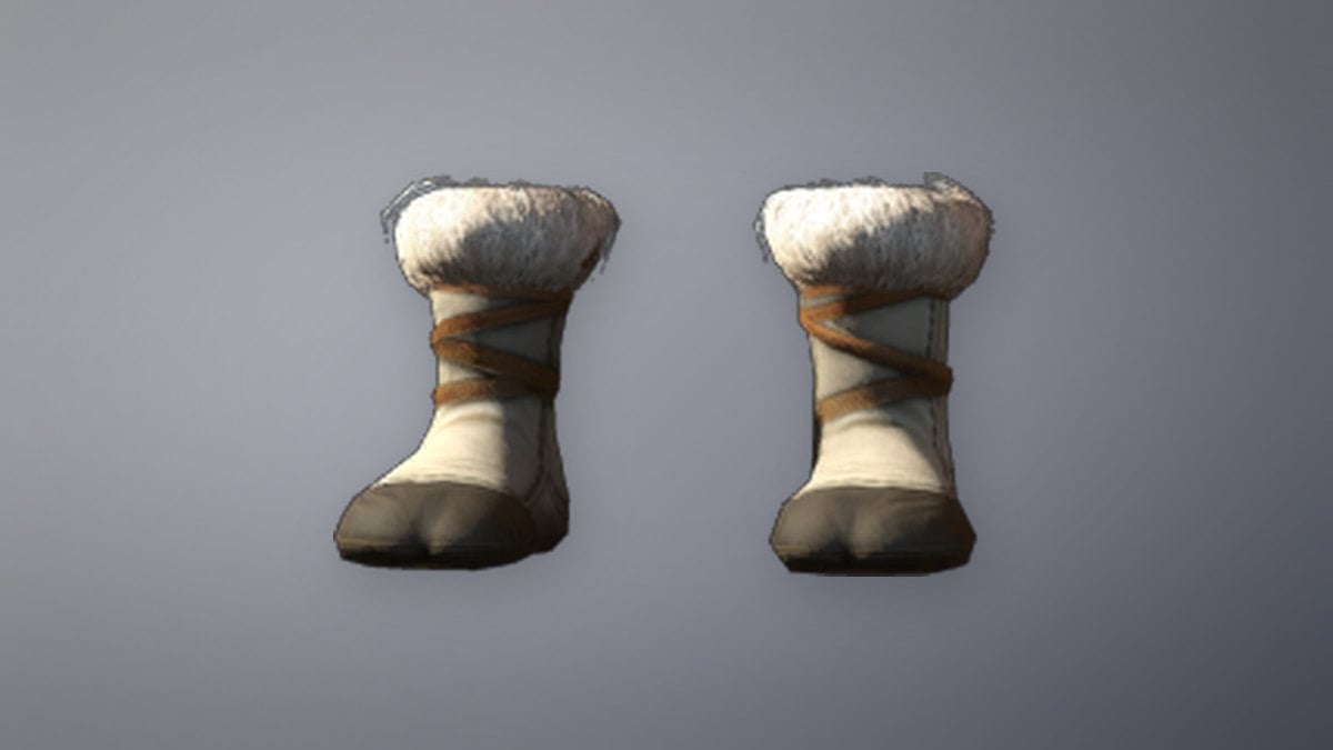 Fluffy Boots in Enshrouded 1.0