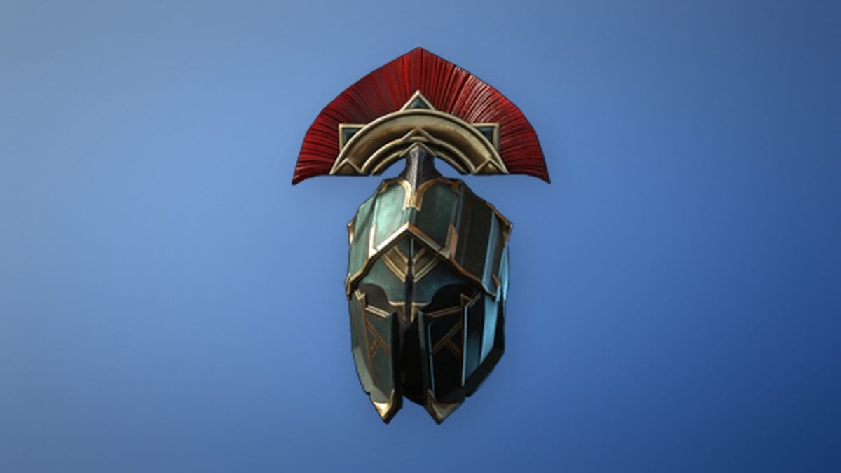 Venerable Hollow Helmet store art from Enshrouded