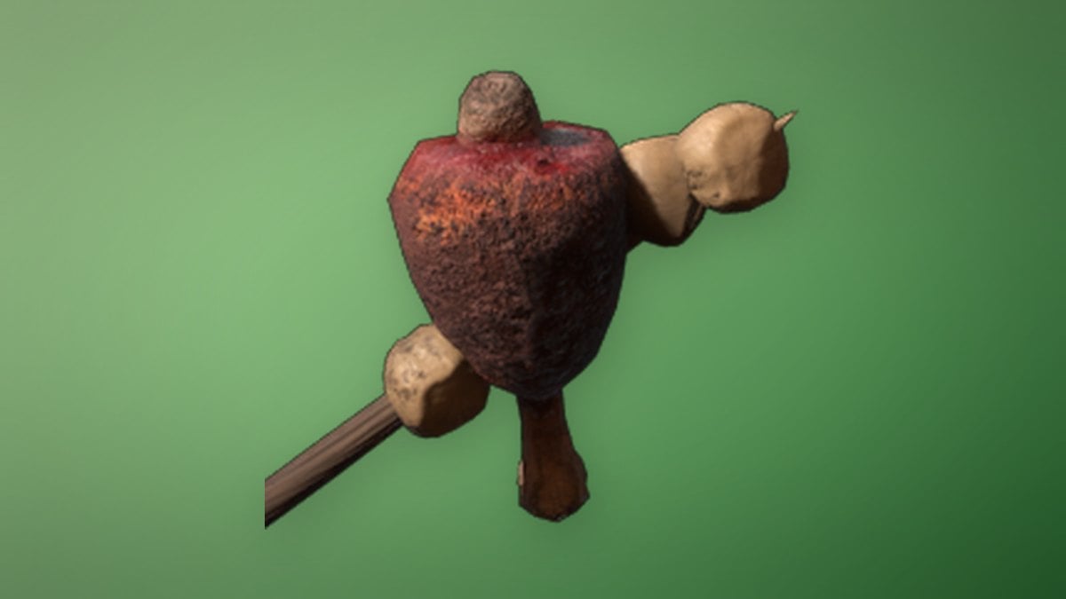 Meat and Hazelnut Skewer