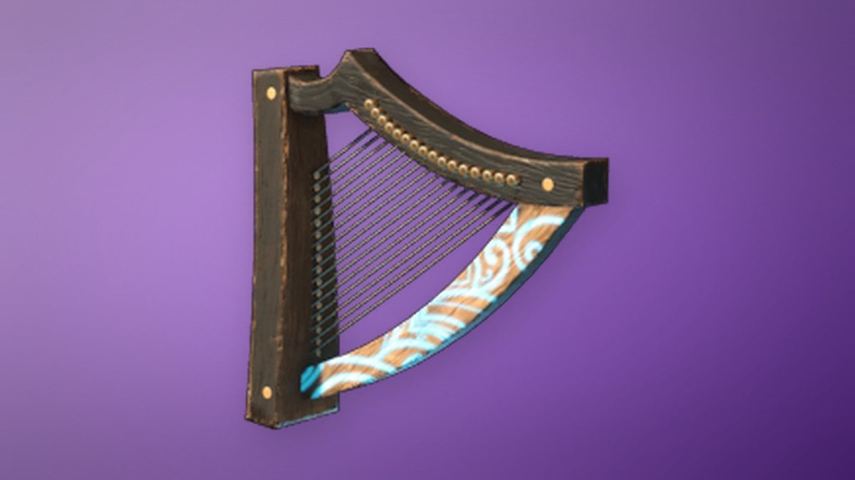 Exceptional Harp store art from Enshrouded