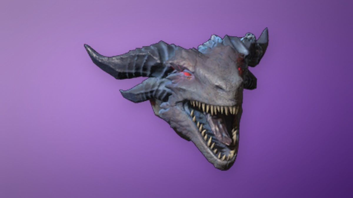Fell Dragon Youngling Head store art from Enshrouded