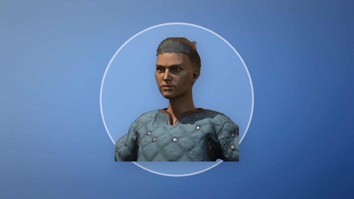 Rochelle Anders, the Blacksmith's assistant, in Enshrouded