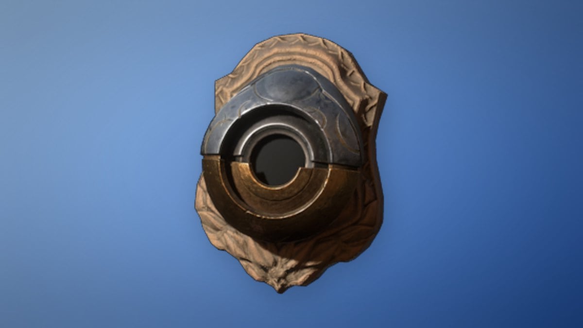 Ancient S.P.D.R. Construct Trophy store art from Enshrouded