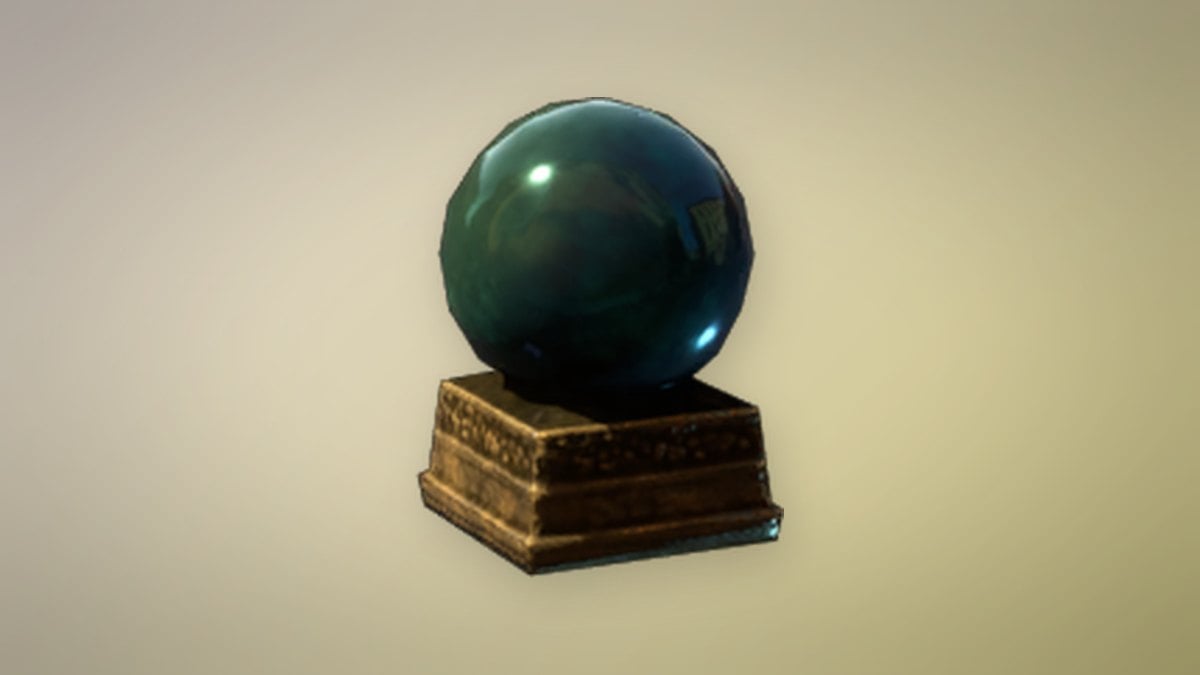 Crystal Ball store art from Enshrouded