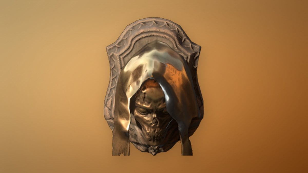 Gold Fell Sicklescythe Trophy in Enshrouded