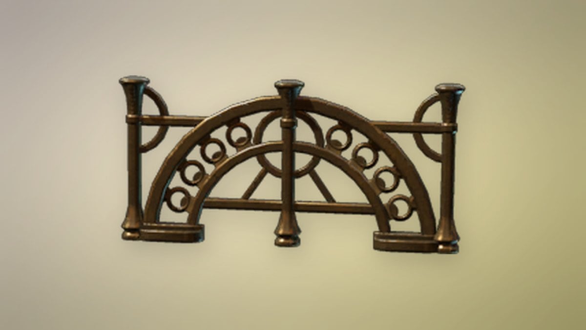 Golden Fence store art from Enshrouded