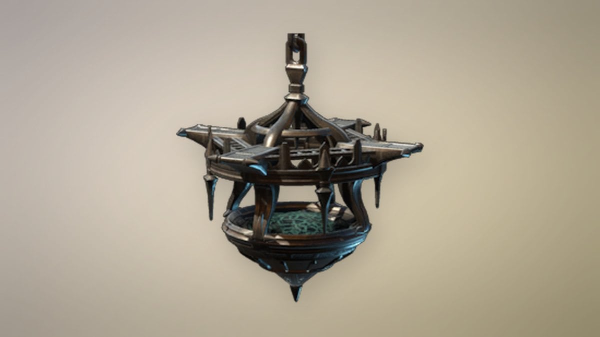 Iron Crypt Chandelier in Enshrouded