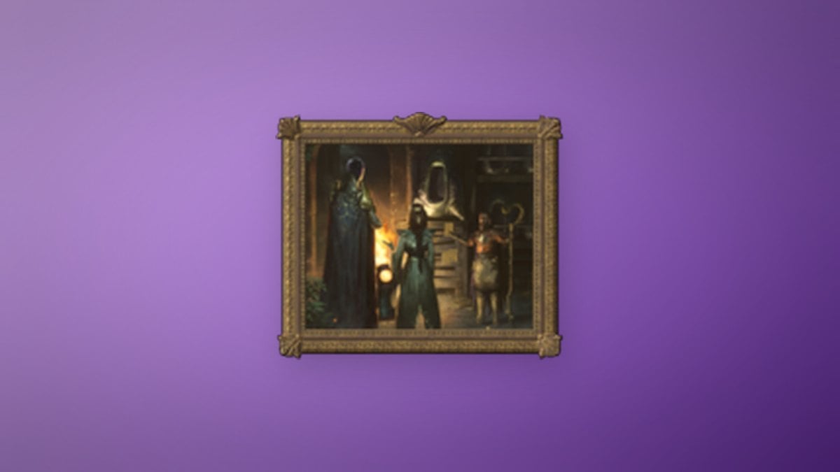 Jezmina's Journey Begins painting in Enshrouded