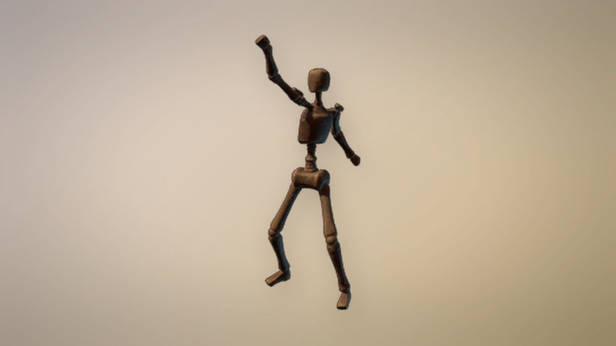 Mannequin Victory store art from Enshrouded