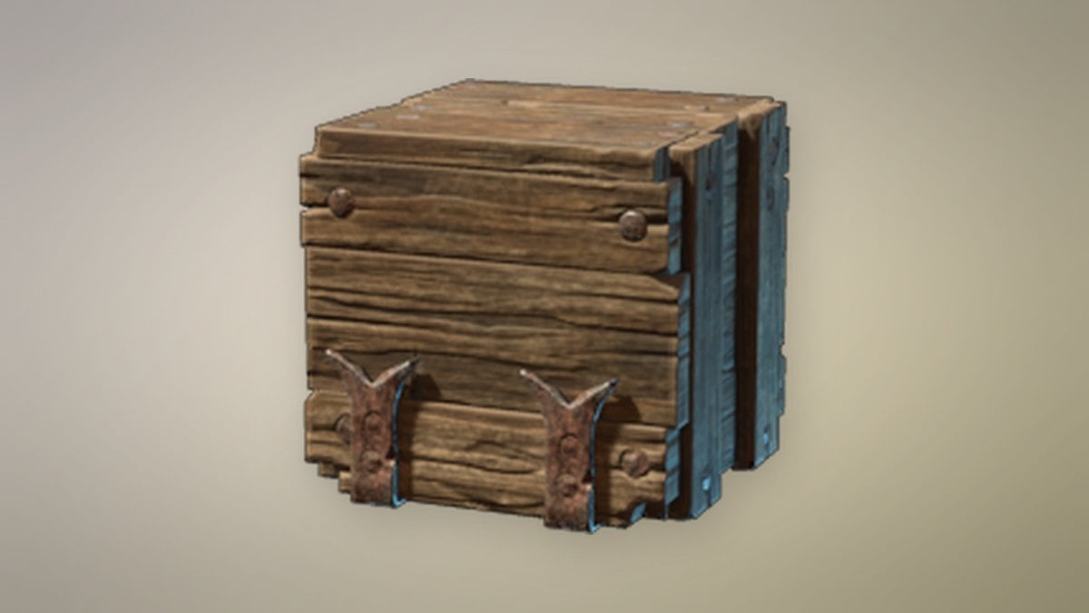 Wooden Crate store art from Enshrouded