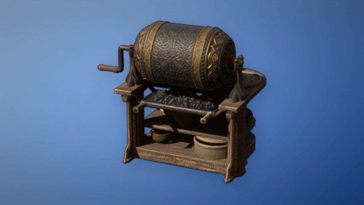 Coffee Drum Roaster in Enshrouded