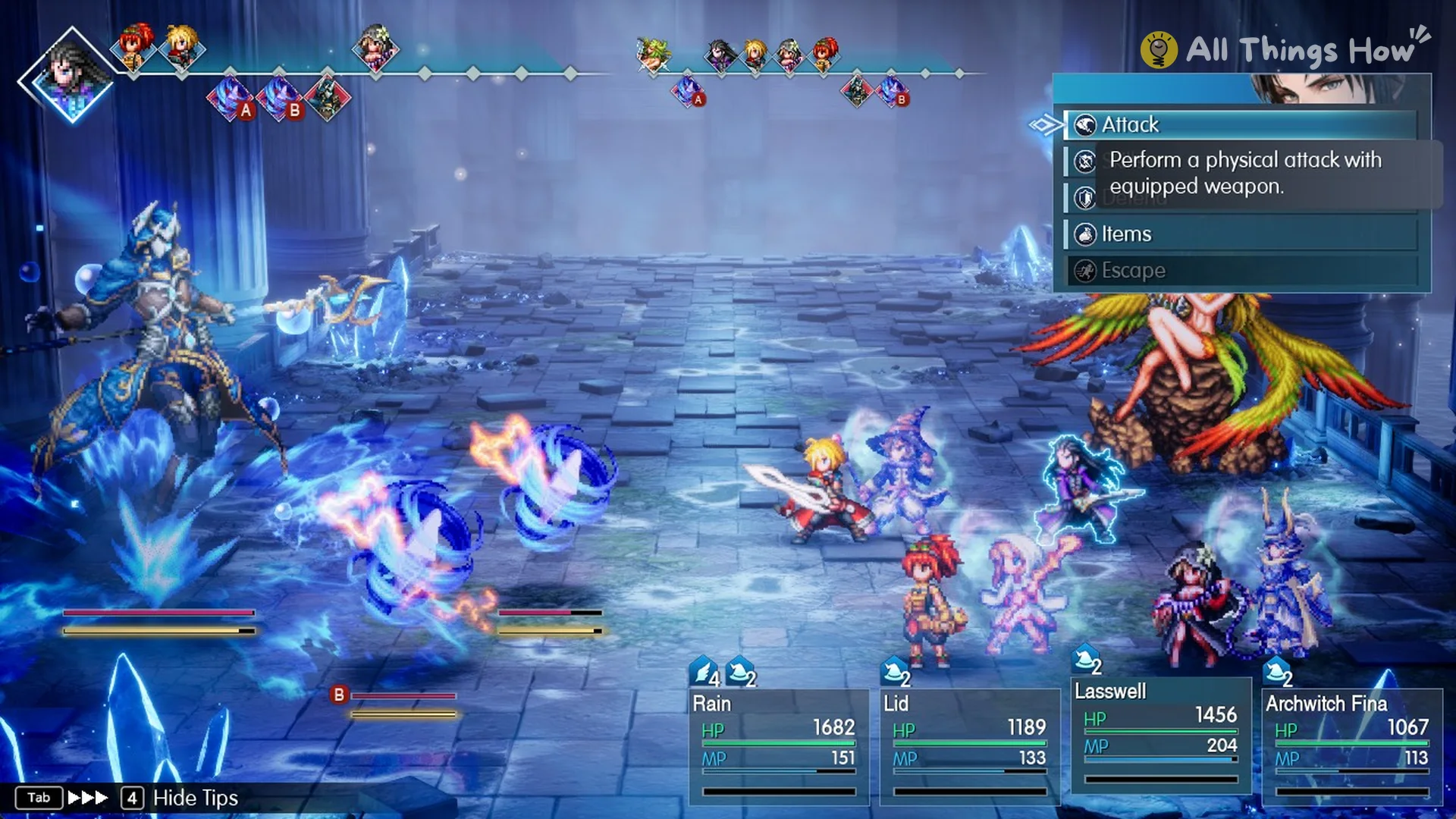 Siren summoned against Alluvion and Prism Cores A and B