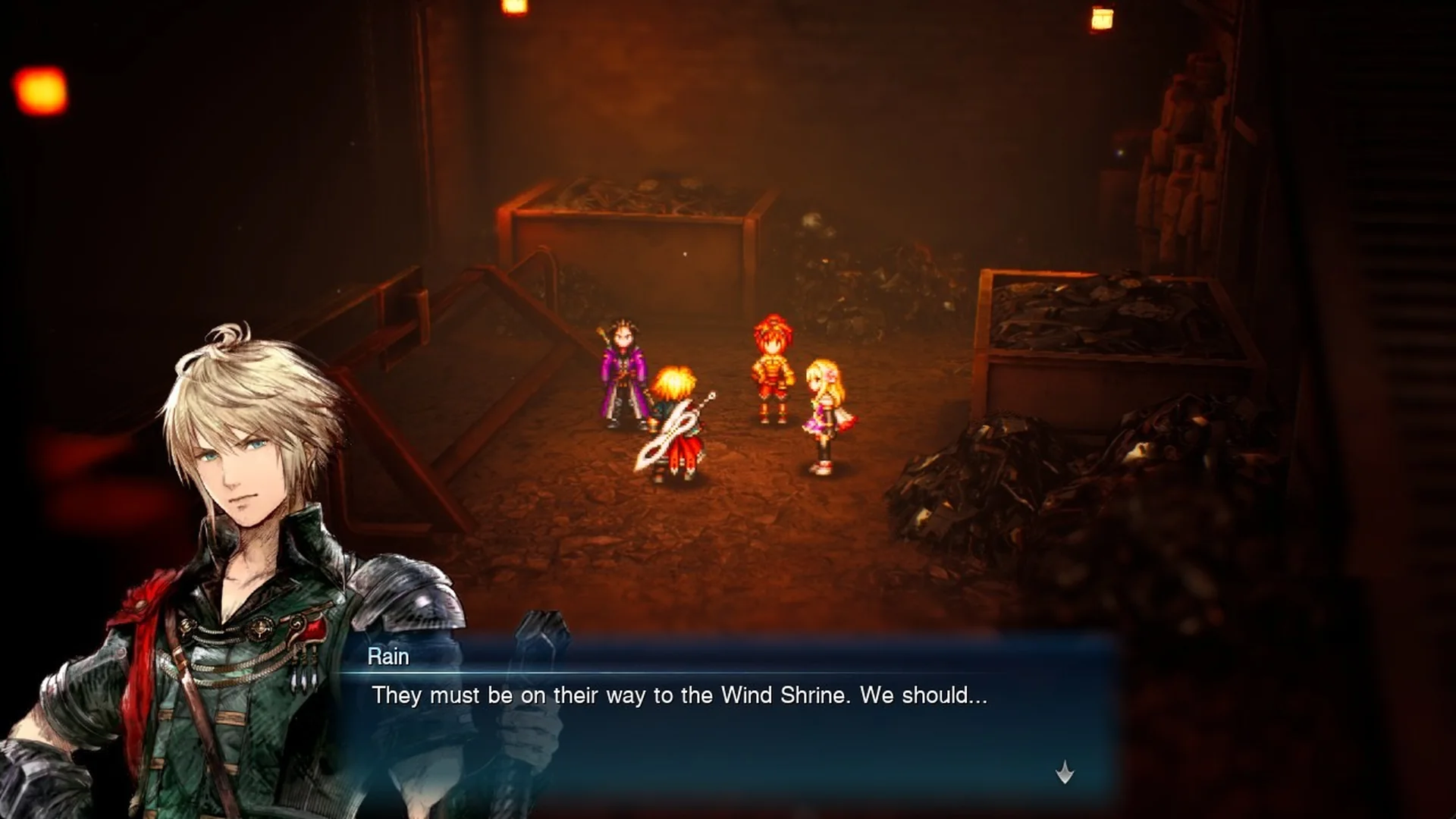 Rain: They must be on their way to the Wind Shrine. We should...