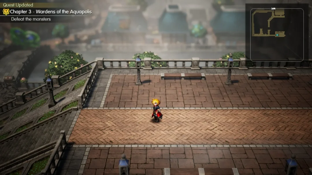 Rain in Old Town with the objective Defeat the monsters