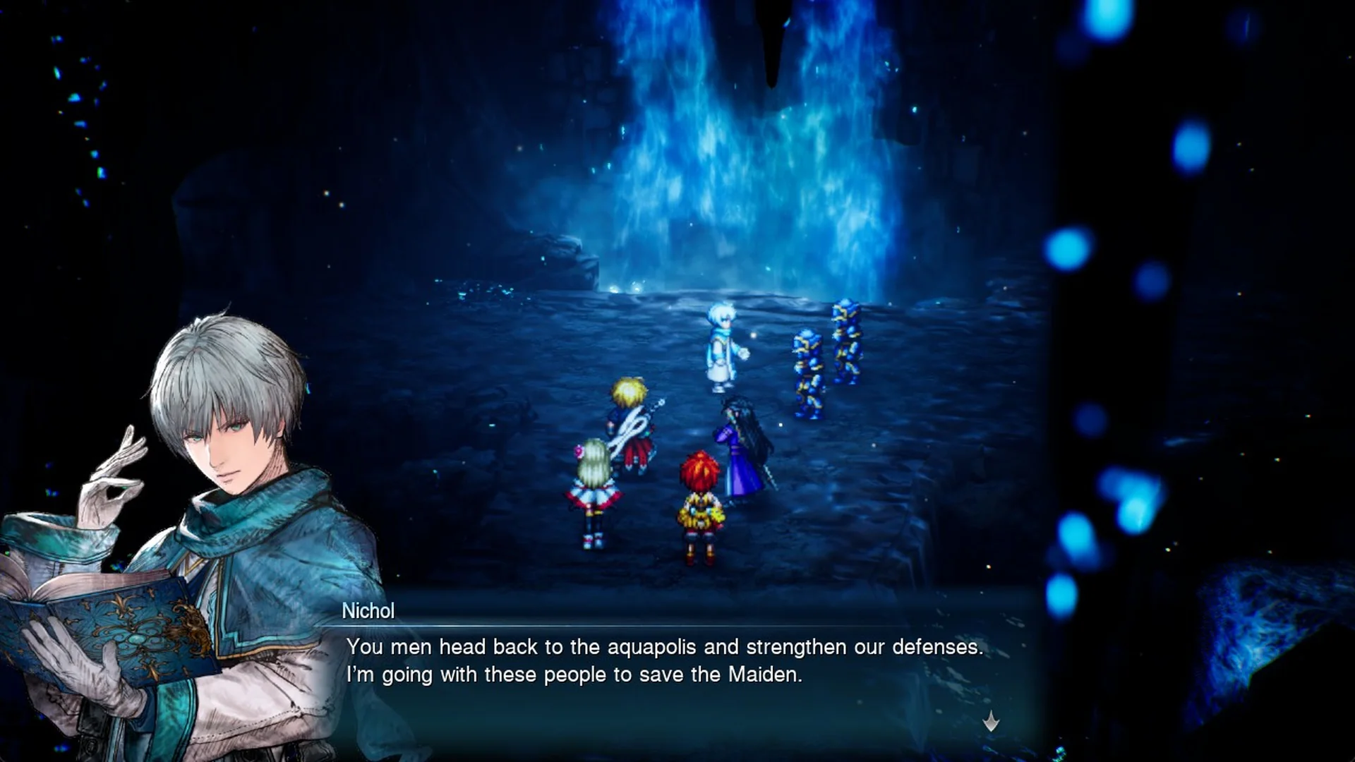 Nichol in the Cave of Waters
